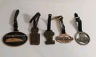 Lot Of Five  5  Metal Golf Bag Tags - Various Las Vegas Area Courses