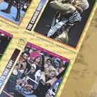 1997 Wwf Uncut Trading Card Sheet 112-120 Sable Sunny Wwe Magazine Ahmed Johnson