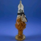 Art For The Table Glass Rooster Decanter Chili Vinegar 13 