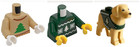   new   Lego -winter   Christmas Minifigure Accessories   Torsos  Sweater  Dog