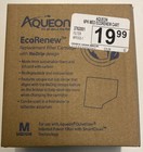 Aqueon Ecorenew Replacement Filter Cartridges Medium - 6 Pack