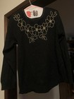 Alfred Dunner Vintage Sweaters Lot Of 6 Beaded Sequin Black White Purple