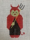 Handpainted Needlepoint Canvas   Little Devil     must Read Description  