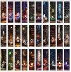 30 Pc Bookmark Set Ghost Library Books Reading 1 5  X 6  New Free Ship 268
