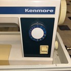 Sears Kenmore 158- 255180 Sewing Machine With Hard  Case Pedal Accessories