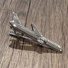 Airplane Aircraft Plane Tie Clip Men Aviation Fan Gift Tie Bar