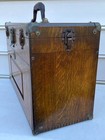 Vintage Gerstner   Son Oak Wood Machinist Chest  7-drawer Toolbox Model 041