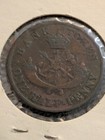 1852 Canada Bank Of Upper Canada Half Penny