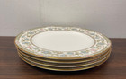 Set Of 4 Noritake  sakura  Japan Bone China  9704 8    Round Dinner Plate