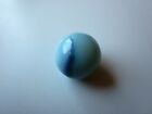 Beautiful  Light Sky Blue  With Color Whirlwind Shooter Swirl Vintage Marble 18 