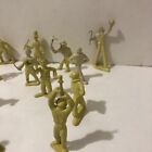 Vtg 1960s Marx International Sports Playset 27 Figures Cream Colored Plastic