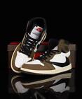 Brand New With Box  Travis Scott X Air Jordan 1 Retro High Og  mocha 
