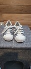 White And Grey Adidas Boys Shoes - Size Us 1 - Used
