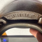 Antique Sensible H  R  S   Co  Sad Iron No 4 Detachable Handle