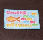 Girl Scouts Gsa Leaders Day 2011 Colorful Fish  Fun Patch Iron On
