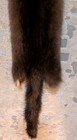Nice Female Demi Brown Mink Fresh Tanned Hide Soft Leather Craft Pelt Fur 