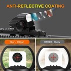 Reflex Rifle Scope Dot Sight With 4 Different Reticles  20mm Rail Mount