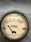 Vintage King Analog Amperes Ammeter Meter Electric Heat Control Company