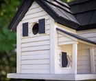 6 Room Unique Cottage Martin Bird House Rustic Reclaimed Wood Multiple Birdhouse