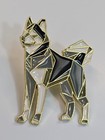 Husky Dog Stylized Design Pin