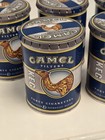 Camel Lights Keg Empty Cigarette Tin Lot Of 5 Vintage 