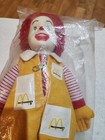 New In Bag Vintage 1984 Mcdonalds Ronald Mcdonald 15    Plush Toy Doll Hard Head 