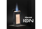 Xikar   Ion Double-jet Flame Cigar Lighter  Lifetime Warranty  Black   Rose Gold