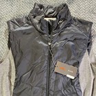 Nwt Kjus Women s Radiation Vest Lg40-j00 Black Grey Golf Vest Size 40  199msrp