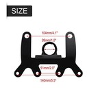 Motorcycle Instrument Bracket Universal Fit For Tachometer Speedometer 