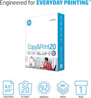 Hp Printer Paper 8 5 X 11 Paper Copy  print 20 Lb 1 Ream Case - 500 Sheets