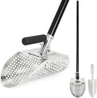 Sand Scoop For Metal Detecting  Metal Detector Scoop With Long Fiberglass Handle