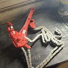 Coffing 1 1 2 Ton Manual Lever Chain Hoist Come Along Chain Puller W  Hooks