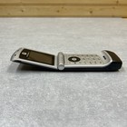 Net10 Motorola W375 Cell Phone Untested Black Flip Sleek Z3