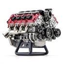 1 Set V8 Engine Model Kit Internal Combustion Building Kits Diy Hobby For Adults