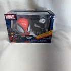Marvel Helmet Hedz Friction Vehicles Spiderman Black Panther 2 Pack Kids Toy Set
