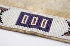 Native American Indian Sioux Lakota Saddle Blanket Buffalo Hide Beaded Handmade
