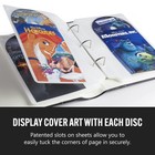 Dvd Storage Binder  Classic Set - Stores Dvd Cover Art - Acid-free Sheets - 6   