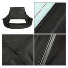 For Ford Mustang 2005-2014 Convertible Top Soft    Heated Glass Window Sailcloth