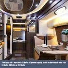 Facon 12v Led Rv Pancake Ceiling Dome Interior Lights W  Switch For Camper Boat
