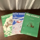 Lot 6 Vintage Christmas Sheet Music White Christmas Silver Bells Etc