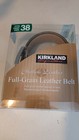 Kirkland Signature Italian Full-grain Leather Belt     Size 38