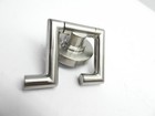 New Speakman Neo Double Robe Hook In Brushed Nickel Sa-1008-bn