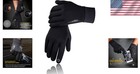 Luxury Fleece-lined Winter Gloves With Touch Screen - Ideal For Outdoor Sports