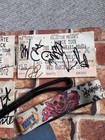 Lot 26 2010s Concert Ticket Stubs Autographed Warped Tour Metalcore Caleb Shomo