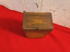 Antique Justrite No 100 Carbide Miner s Lamp Orig wooden Box
