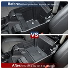 Console Vault Safe Box Key Lock Fit For Chevy Silverado Gmc Sierra 2022  Black