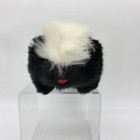 Vintage Jiuya Corp Skunk Plush Stuffed Animal Small Black White Soft 1985