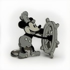 4 Mickey Mouse Collectible Disney Trading Pins - Steamboat Willie And More