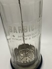 Barbicide Disinfectant Glass Jar King Research Inc Lg 11 5  Tall  Vintage Barber