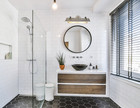New  Galvanized Metal Wall Vanity Light - Farmhouse Bathroom Light Fixtures